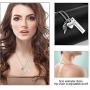 Dletay Urn Necklace for Ashes Cremation Jewelry for Ashes Memorial Ashes Keepsakes Jewelry-Forever in My Heart