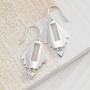 Silpada Adobe Steps Cut-Out Drop Earrings in Sterling Silver