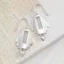 Silpada Adobe Steps Cut-Out Drop Earrings in Sterling Silver Silpada Adobe Steps Cut-Out Drop Earrings in Sterling Silver