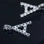 Jacruces Initial Necklace Silver Large Initial Letter Pendant Necklace Tennis Chain Bling CZ Initial Letter Necklace 18'' + 2'' Extender Jacruces Initial Necklace Silver Large Initial Letter Pendant Necklace Tennis Chain Bling CZ Initial Letter Necklace 18'' + 2'' Extender