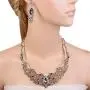 EVER FAITH Womens Austrian Crystal Flower Cluster Teardrop Necklace Earrings Set EVER FAITH Womens Austrian Crystal Flower Cluster Teardrop Necklace Earrings Set