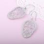 Dangle Earring for Women,Halloween Skull Drop Earring Girls Gold Silver Earrings with CZ Crystal Stainless Steel Earring
