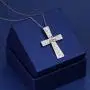 S925 Sterling Silver Cross Pendant Necklace for Women Men