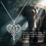 Elephant Necklace for Women 925 Sterling Silver Lucky Animal Pendant Necklace Jewelry Gifts for Women Mother Birthday