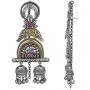 Aheli Intricate Crafted Vintage Inspired Indian Boho Oxidized Jhumka Jhumki Earrings Ethnic Wedding Party Fashion Jewelry for Women Aheli Intricate Crafted Vintage Inspired Indian Boho Oxidized Jhumka Jhumki Earrings Ethnic Wedding Party Fashion Jewelry for Women