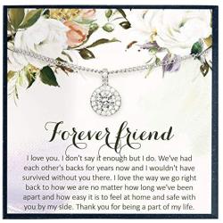 Grace of Pearl Best Friend Necklace Gift for Friend Jewelry for Friendship Necklace