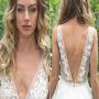 Olbye Rhinestone Crystal Back Necklace Gold Back Drop Necklace Bridal Body Chain Necklace Jewelry for Women and Girls