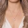 A+O Bridesmaid Jewelry Gift - Freshwater Pearl Stud Earrings or Necklace in Silver, Yellow Gold, Rose Gold