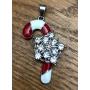 Snap Jewelry Rhinstone Christmas Snowflake 18-20mm Ginger Style Charms by My Prime Gifts
