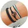 Wave Anklet for Women Vsco Bracelet Sunflower Braided Rope Bracelet Friendship Bohemian Handmade Bracelet Waterproof Anklet for Girls Wave Anklet for Women Vsco Bracelet Sunflower Braided Rope Bracelet Friendship Bohemian Handmade Bracelet Waterproof Anklet for Girls