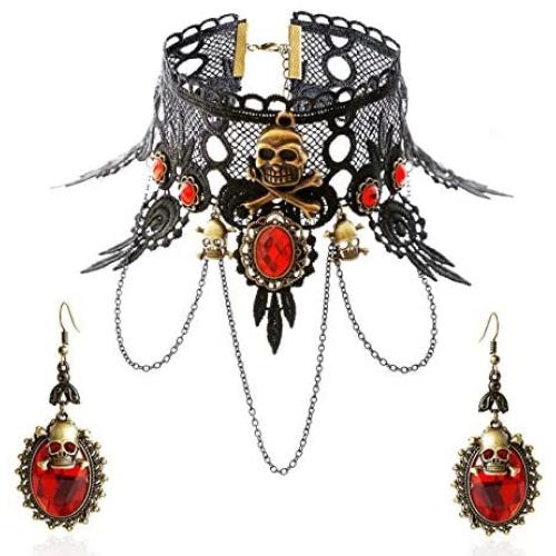 Youniker Choker Necklaces for Halloween