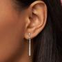 Pandora Jewelry Sparkling Stones Hanging Cubic Zirconia Earrings in Sterling Silver