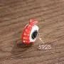 AIEGNOS 925 Sterling Silver Jewelry Rice Ball Charms Beads Gifts for Women Girls Fit European Charms Bracelet AIEGNOS 925 Sterling Silver Jewelry Rice Ball Charms Beads Gifts for Women Girls Fit European Charms Bracelet