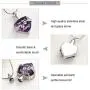 constantlife Cremation Jewelry for Ashes, My Best Friend Heart Shape Memorial Urn Necklace Stainless Steel Crystal Pendant Ashes Holder Keepsake constantlife Cremation Jewelry for Ashes, My Best Friend Heart Shape Memorial Urn Necklace Stainless Steel Crystal Pendant Ashes Holder Keepsake