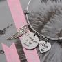 Gzrlyf Memorial Bracelet Loss Memorial Gifts I Carry You in My Heart Jewelry Sympathy Gifts Remembrance Mom Dad Gift
