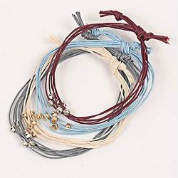 NEWITIN 12 Pieces PU Leather Bracelet Punk Bracelet Adjustable Goth Cuff Bracelet Gothic Rivet Buckle Wristband for Men Women