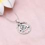 SEIRAA Rotating Valknut Pendant Necklace Norse Amulet Necklace Viking Gift Jewelry for Women Men