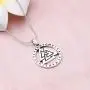 SEIRAA Rotating Valknut Pendant Necklace Norse Amulet Necklace Viking Gift Jewelry for Women Men