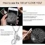 GoldChic Jewelry i Love u Necklace in 100 Languages, Old English Initial Necklace for Women/Girls,I Love You Necklaces for Girlfriend, Adjustable Chain Length 18''-20'', with Gift Box GoldChic Jewelry i Love u Necklace in 100 Languages, Old English Initial Necklace for Women/Girls,I Love You Necklaces for Girlfriend, Adjustable Chain Length 18''-20'', with Gift Box