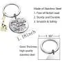 WSNANG Giraffe Lover Keychain You are Braver Stronger Smarter Than You Think Keychain Inspirational Gifts for Giraffe Lover Giraffe Lover WSNANG Giraffe Lover Keychain You are Braver Stronger Smarter Than You Think Keychain Inspirational Gifts for Giraffe Lover Giraffe Lover