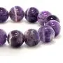 Gem Stone King Purple Amethyst Bead Gemstone Stretchy Bracelet 8.5 Inch Round 16MM Gem Stone King Purple Amethyst Bead Gemstone Stretchy Bracelet 8.5 Inch Round 16MM