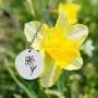 ENSIANTH Silver Birth Flower Pendant Necklace Flowers of The Month Gift Birthday Gift for Her