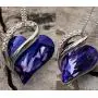 Leafael Infinity Love Heart Pendant Necklace Birthstone Crystal Jewelry Gifts for Women, Silver-tone, 18''+2'' Leafael Infinity Love Heart Pendant Necklace Birthstone Crystal Jewelry Gifts for Women, Silver-tone, 18''+2''