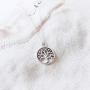 Silver Tree of Life Family Tree Pendant Necklace Fashion Jewelry Christmas Birthday Gifts for Women Girls Family Gifts for Mom Grandma Teen Best Friend Teacher