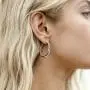 PAVOI 14K Gold Plated Sterling Silver Post Monet Oval Chunky Lightweight Hoop Earrings for Women PAVOI 14K Gold Plated Sterling Silver Post Monet Oval Chunky Lightweight Hoop Earrings for Women