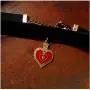 Queen of Hearts Costume Red Heart Earrings and Choker Necklace Halloween Costume for Queen of Hearts Halloween Dangle Drop Earrings and Black Choker Vintage Accessories Jewelry for Women Girls Queen of Hearts Costume Red Heart Earrings and Choker Necklace Halloween Costume for Queen of Hearts Halloween Dangle Drop Earrings and Black Choker Vintage Accessories Jewelry for Women Girls