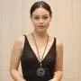 Necklaces for Women Long Statement Silver Pendant Necklace with Leather Rope Necklaces for Women Long Statement Silver Pendant Necklace with Leather Rope