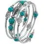 BULINLIN Layered Wrap Bangle Turquoise Bracelet - Bead Bracelet with Natural Agate Stone, Gifts for Women BULINLIN Layered Wrap Bangle Turquoise Bracelet - Bead Bracelet with Natural Agate Stone, Gifts for Women