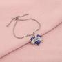 UJIMS ZPB Sorority Gift ZPB Charm Bangle 1920 Greek Greece Sorority Jewelry ZPB Jewelry for Women Girl
