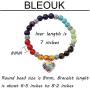 BLEOUK Autism Awareness Gift Autistic Mom Inspirational Gift Autism Teach Bracelet Autism Gift Special Education Gift Autism Teacher Gift