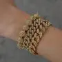 kelistom Gold Chain for Men Women Iced Out, Hip-hop Real 18K Gold/Platinum Plated CZ Fully Iced-Out Miami Cuban Necklace Bracelet Punk Jewelry kelistom Gold Chain for Men Women Iced Out, Hip-hop Real 18K Gold/Platinum Plated CZ Fully Iced-Out Miami Cuban Necklace Bracelet Punk Jewelry