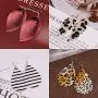 Fashion Earrings for Women Trendy Teen Girls Boho Dangle Earring & Pearl Stud Jewelry Set, Acrylic Drop Rattan Leather Earring for Birthday Party/Valentine/Christmas Gifts