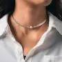 Ursumy Pearl Choker Necklace Arrow Fish Bone Necklace Chain Classic Chokers Necklaces Jewelry for Women and Girls (Silver) Ursumy Pearl Choker Necklace Arrow Fish Bone Necklace Chain Classic Chokers Necklaces Jewelry for Women and Girls (Silver)