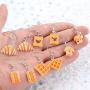 Cute 12 Pairs Handmade Simulation Food Dangle Drop Earrings Set Unique Lifelike Waffle Croissant Baguette Cupcake Croissant French Bread Toast Egg Tart Drop Earrings Set for Women Girls Jewelry Gifts