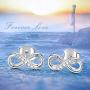 Women Earrings Studs 925 Sterling Silver Dangle Drop Earrings Infinity Love Round Cut CZ Diamond Jewelry Women Girls Gift for Valentines Day
