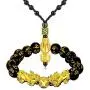 N/Q Feng Shui Pi Xiu Bracelet Necklace Set Black Obsidian Wealth Jewelry for Men Women Good Luck Adjustable Elastic Carved Mantra Bead Bracelet Necklace N/Q Feng Shui Pi Xiu Bracelet Necklace Set Black Obsidian Wealth Jewelry for Men Women Good Luck Adjustable Elastic Carved Mantra Bead Bracelet Necklace