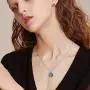 TRISHULA Tree of Life Cremation Locket Necklace for Memorial, Music Note Butterfly/Heart Rose 925 Sterling Silver Urn Jewelry Pendant,Keepsake Charm Pendant Jewelry for Women