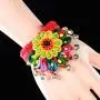 Nationals Classic Bracelet Braided Rope Bead Wristband Bangles Gorgeous Chinese National Bracelets for Women Men Gifts Flexible Drawstring Clasp Bangle Nationals Classic Bracelet Braided Rope Bead Wristband Bangles Gorgeous Chinese National Bracelets for Women Men Gifts Flexible Drawstring Clasp Bangle