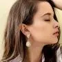 BriLove Womens Fashion Wedding Bridal Crystal Teardrop Infinity Dangle Earrings BriLove Womens Fashion Wedding Bridal Crystal Teardrop Infinity Dangle Earrings