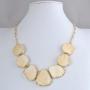 Jane Stone Fashion Drusy Stone Bead Statement Necklace Bib Choker Sparkly Jewelry