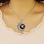 Beautiful Season DIY Galaxy Jewelry Mercury Venus Earth Mars Jupiter Saturn Neptune URAUNS Pluto Planet Pendant Necklace Gifts