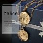 Yalice Layered Coin Necklace Chain Gold Pendant Necklaces Vintage Disc Necklace Jewelry for Women and Girls