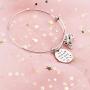 BAUNA Dirt Motocross Bracelet She Believed She Could So She Did Inspirational Quote Dirt Bike Bangle Bracelets for Off-Road Riding Enthusiasts