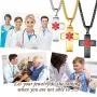 U7 Free Engrave Medical Alert ID Necklace Womens Mens Personalized Emergency Identification Jewelry Stainless Steel / 18K Gold Plated Customized Allergery/Name/Diabetes Pacemaker Dog Tags Pendant,22'' U7 Free Engrave Medical Alert ID Necklace Womens Mens Personalized Emergency Identification Jewelry Stainless Steel / 18K Gold Plated Customized Allergery/Name/Diabetes Pacemaker Dog Tags Pendant,22''