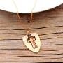 Uloveido Shield Key Pendant Necklace and Lock Bracelet for Girls Boys Couple Necklace Bracelet Set for Men and Women Anniversary Birthday Gift, You Hold the Key to My Heart Y473/Y474