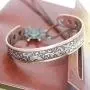 LONGRN Copper Bracelet Used for Arthritis - a Pure Copper Magnetic Bracelet with 6 Magnets for Men and Women to Effectively Relieve Joint Pain.